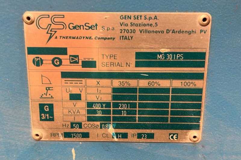 OmecoHub - Immagine GENSET MG30IPS